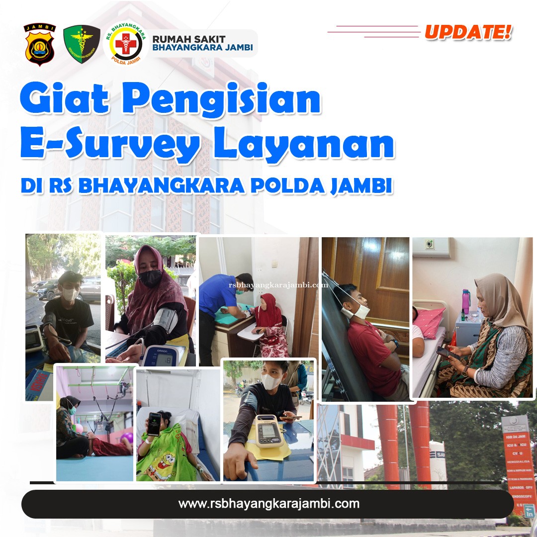Kegiatan Pengisian Survey Layanan RS Bhayangkara Jambi