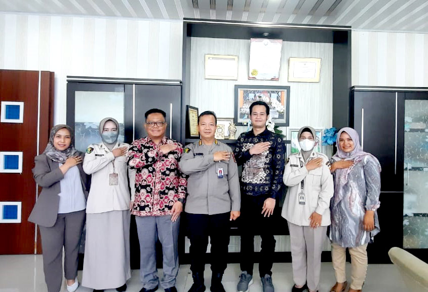 Silahturahmi dan Kerjasama Rektor UNAJA dengan RS Bhayangkara Jambi